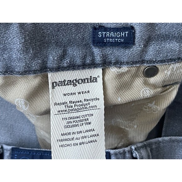 Patagonia Performance Straight Fit Jeans Mens 36 X 34 Iron Clad 56030 - Picture 4 of 10